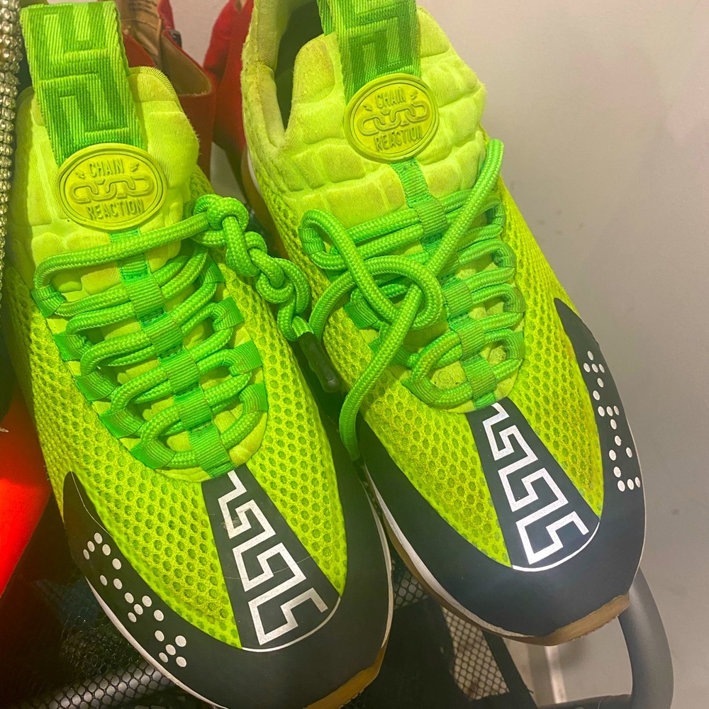 Versace Green Sneakers